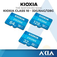 Thẻ nhớ Micro SD Toshiba Kioxia 32GB/ 64GB/ 128GB, Class 10 UHS-I - 100Mb/s, dùng cho camera, máy ảnh, bảo hành 5 năm