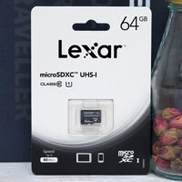 Thẻ Nhớ Micro SDHC 64GB Lexar Class 10