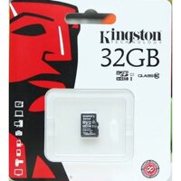 Thẻ Nhớ Micro SDHC Kingston 32GB Class 10