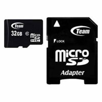 Thẻ Nhớ Micro SDHC Team Group 32GB Class 10 (Có Adapter) – Hàng Chính Hãng