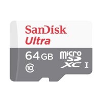 Thẻ Nhớ Micro SDHC Ultra Sandisk 64GB 80MB Class10 - sagomart