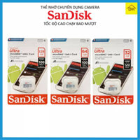 Thẻ nhớ Micro SDHD 32GB 64GB 128GB SanDisk Ultra Class 10 667x 100MB/s