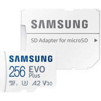 Thẻ Nhớ Micro SDXC Samsung Evo Plus U3 A2 V30 130MBs New model - Hàng Nhập Khẩu - 256GB