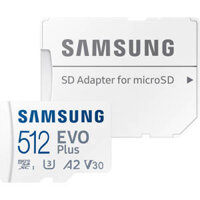 Thẻ Nhớ Micro SDXC Samsung Evo Plus U3 A2 V30 130MBs New model - Hàng Nhập Khẩu - 512GB
