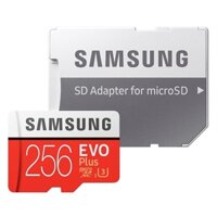 Thẻ Nhớ Micro SDXC Samsung Evo Plus 256GB Class 10 (Kèm Adapter)