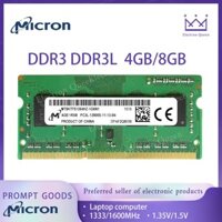 Thẻ Nhớ micron magnesium ddr3 ddr3l 4gb / 8gb 1333 / 1600mhz ram Cho laptop