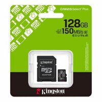Thẻ nhớ MicroSD 128GB Kingston Canvas Select Plus (Chính hãng)
