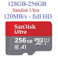 Thẻ Nhớ MicroSD 128GB/256GB SanDisk A1 120MB/s