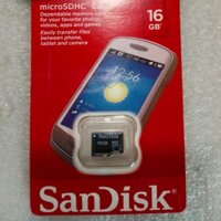 Thẻ nhớ MicroSD  16GB - Class 10