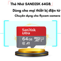 Thẻ nhớ MicroSD 256GB 128GB 64GB 32GB Class 10 667x 100MB/s chuyên dùng cho flycam camera