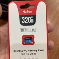 Thẻ nhớ microSD 32gb Netac - bảo bành 5 năm chính bãng Totem viêt nam