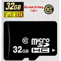 Thẻ nhớ MicroSD 32GB/16GB Class 10 tốc độ cao (Đen) - Bảo hành 24 tháng Mã Sản Phẩm VK202