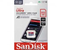 Thẻ nhớ MicroSD 512GB Sandisk Ultra A1 150 MB/s