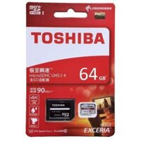 Thẻ nhớ MicroSD 64G Class 10 Toshiba 100mb/s