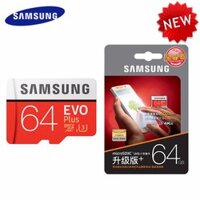 Thẻ nhớ MicroSD 64G Samsung Evo Plus Class 10 Box 100Mbps