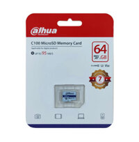 Thẻ Nhớ MicroSD Dahua C100 64GB - 95Mb/S - Box Class10 chính hãng