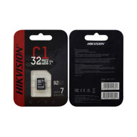 The Nhơ MicroSD HIKVISION Chuyên Dùng Camera, Tùy Chọn Dung Lượng 32GB64GB Tốc Độ Đọc Class 10 92MBs - Hàng Chính Hãng - 32GB