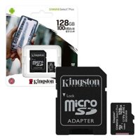 Thẻ Nhớ MicroSD Kingston 128GB Class 10 tốc độ 100Mbs