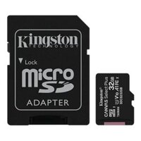 Thẻ nhớ microSD Kingston Class 10 32GB (Kèm Adapter)