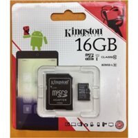 Thẻ nhớ MicroSD Kington 16GB class 10