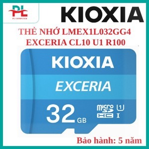 Thẻ nhớ microSD Kioxia 32GB Exceria C10 U1 LMEX1L032GG4