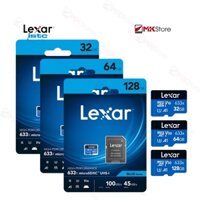 Thẻ nhớ MicroSD Lexar 32GB 64GB 128GB dùng cho Camera, Cam hành trình, Điện thoại, flycam, Loa nghe nhạc, Máy ảnh...