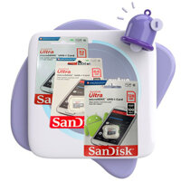 Thẻ nhớ MicroSD SanDisk Ultra 32GB/ 64GB/ 128GB chuyên dùng cho camera