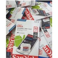 Thẻ Nhớ MicroSD SanDisk Ultra 32/64/128GB 100MB/s Chính Hãng Có Tem Chính Hãng