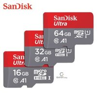 Thẻ nhớ MicroSD SanDisk Ultra Class10 A1 64GB 100Mb/s tặng Adapter