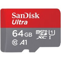 Thẻ Nhớ microSD SanDisk Ultra A1 140MBs 64GB - Hàng Nhập Khẩu