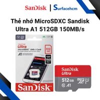 Thẻ nhớ MicroSD Sandisk Ultra A1 512GB 150MB/s