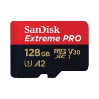 Thẻ nhớ MicroSD Sandisk Extreme Pro 128GB - Chính hãng