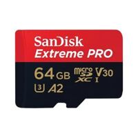 Thẻ nhớ MicroSD Sandisk Extreme Pro 64GB - Chính hãng