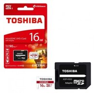 Thẻ nhớ MicroSD TOSHIBA 16G CLASS 10 Box ĐỎ