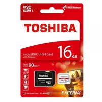 Thẻ nhớ microSD Toshiba 16Gb 90Mb/s Class 10 Chính Hãng - 002715