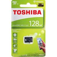 Thẻ Nhớ MicroSD ToShiBa M203 128GB Class 10 100mb/s Chính Hãng - 004460