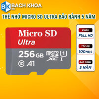 Thẻ nhớ MicroSD Ultra 256GB 128GB 64GB tốc độ cao 100mb/s,chuẩn Micro SD cho camera,điện thoại-Thẻ nhớ MicroSD Ultra