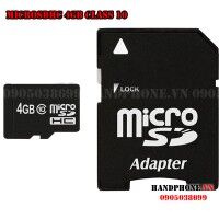 Thẻ nhớ MicroSDHC 4GB Class 10