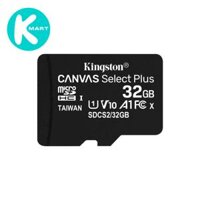 Thẻ nhớ microSDHC Kingston Canvas Select Plus Android A1 UHS-I Class 10 tốc độ tới 100MBs SDCS2 - Hàng Chính Hãng - 32GB