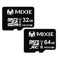 Thẻ nhớ microSDHC Mixie 32GB  64GB U3 4K 95MBs - chuyên camera, máy quay và điện thoại Hàng chính hãng - Thẻ Nhớ 32G