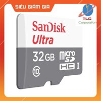 Thẻ nhớ microSDHC Sandisk 32GB upto 80MB/s 533X Ultra UHS-I - Chính hãng