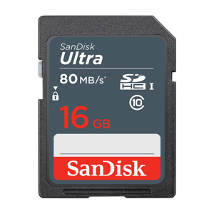 Thẻ nhớ MicroSDHC SanDisk Ultra 16GB 80MB/s