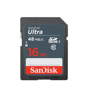 Thẻ Nhớ MicroSDHC SanDisk Ultra - 16GB , 48 MB/s
