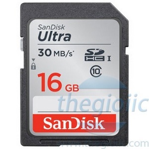 Thẻ Nhớ MicroSDHC SanDisk Ultra - 16GB , 48 MB/s
