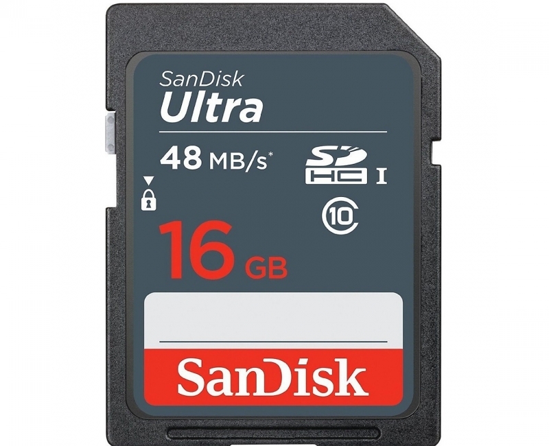 Thẻ Nhớ MicroSDHC SanDisk Ultra - 16GB , 48 MB/s