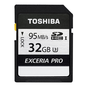Thẻ Nhớ MicroSDHC Toshiba Exceria 32GB U3 95MB/60MB