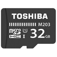 Thẻ nhớ MicroSDHC Toshiba M203 UHS-I U1 32GB 100MB/s (Đen)