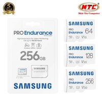 Thẻ nhớ MicroSDXC chuyên camera Samsung Pro Endurance 128GB / 64GB U3 V30 đọc 100MB/s ghi 40MB/s - Độ bền đọc ghi 9 năm