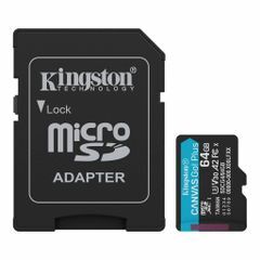 Thẻ Nhớ MicroSDXC Kingston 64GB U3 90MB/80MB