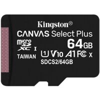 Thẻ Nhớ MicroSDXC Kingston Canvas Select Plus 64GB Class 10 U1 100MB/s